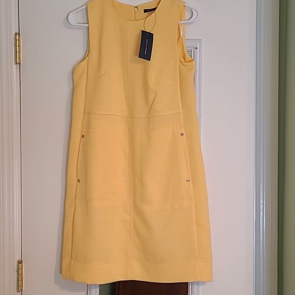 Tommy Hilfiger Dress Yellow Size 2